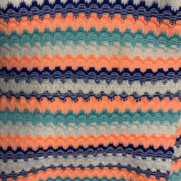 Endless Rose Bright Color Zig Zag Design Skirt - M - Picture 2 of 5